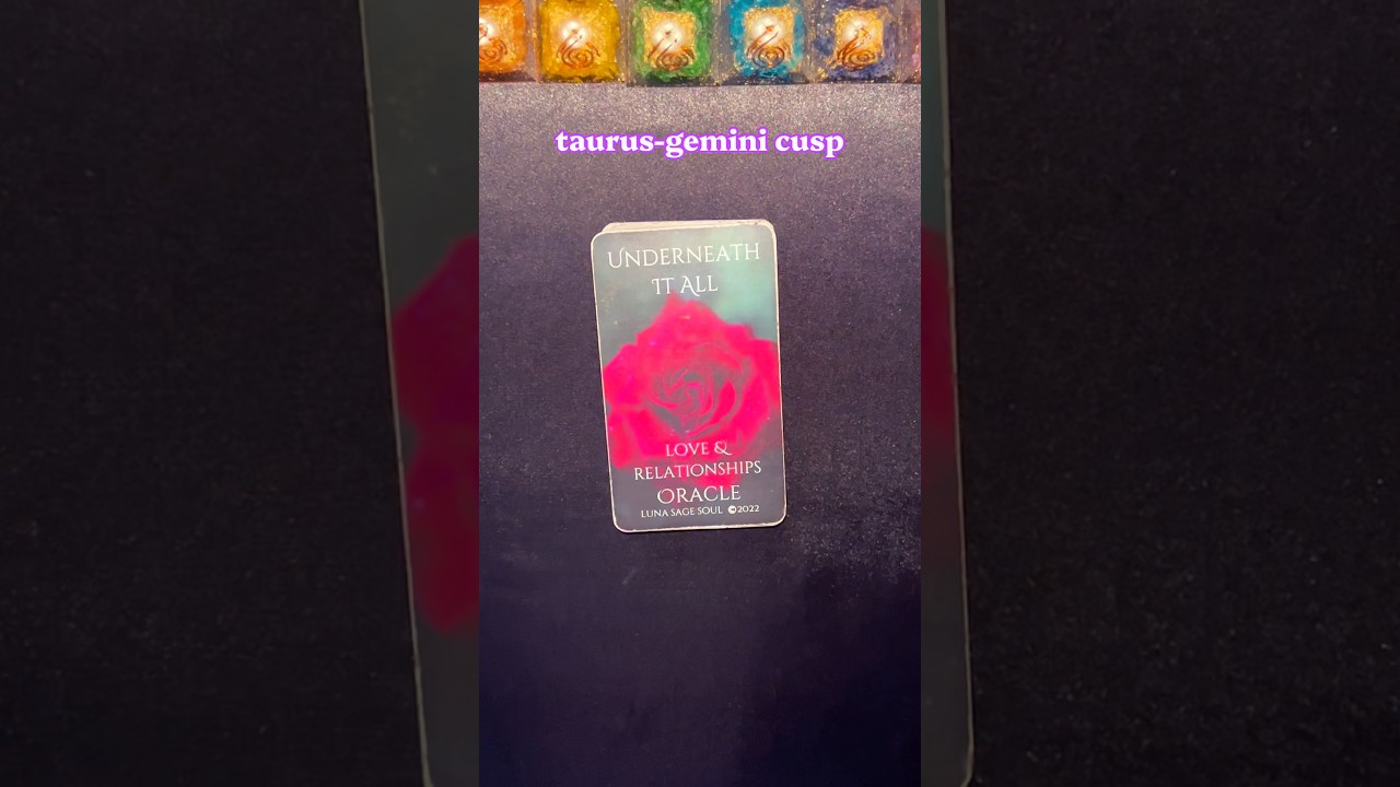 ♉️♊️: what’s on their heart towards you 💌 #taurus #gemini #cusps #oraclemessage