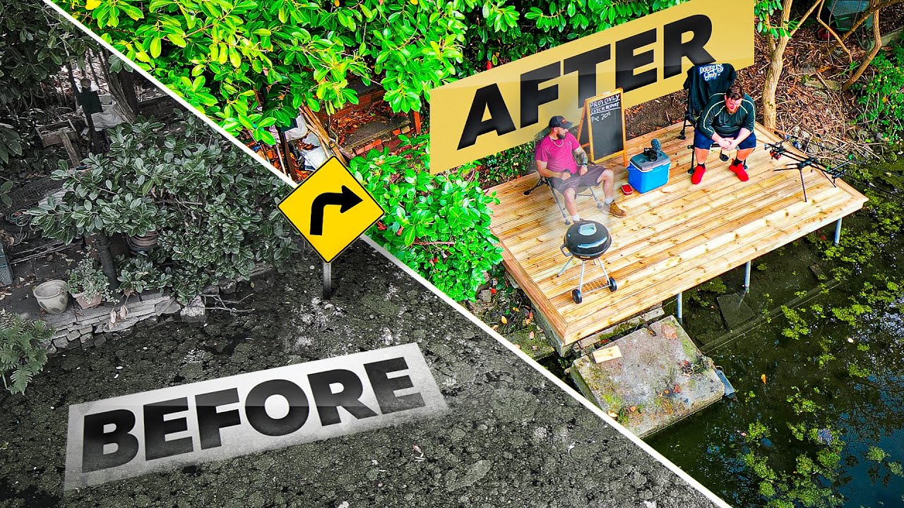 The Perfect Fishing Spot: Canal Garden Makeover