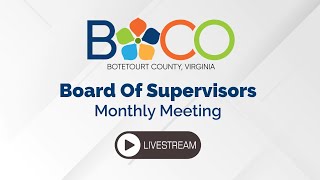 BOCO Board of Supervisors Special Meeting - July 28, 2026