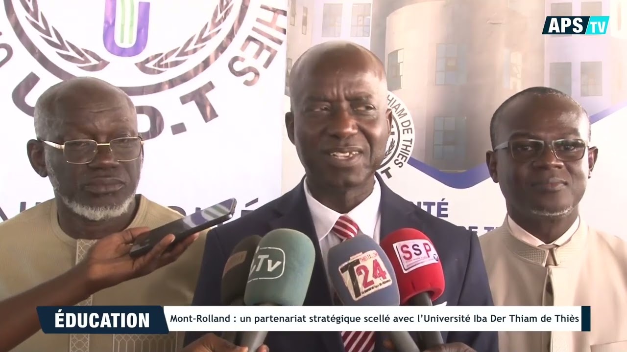 La commune de Mont-Rolland et l’Université Iba Der Thiam (UIDT) de Thiès ont signé une convention