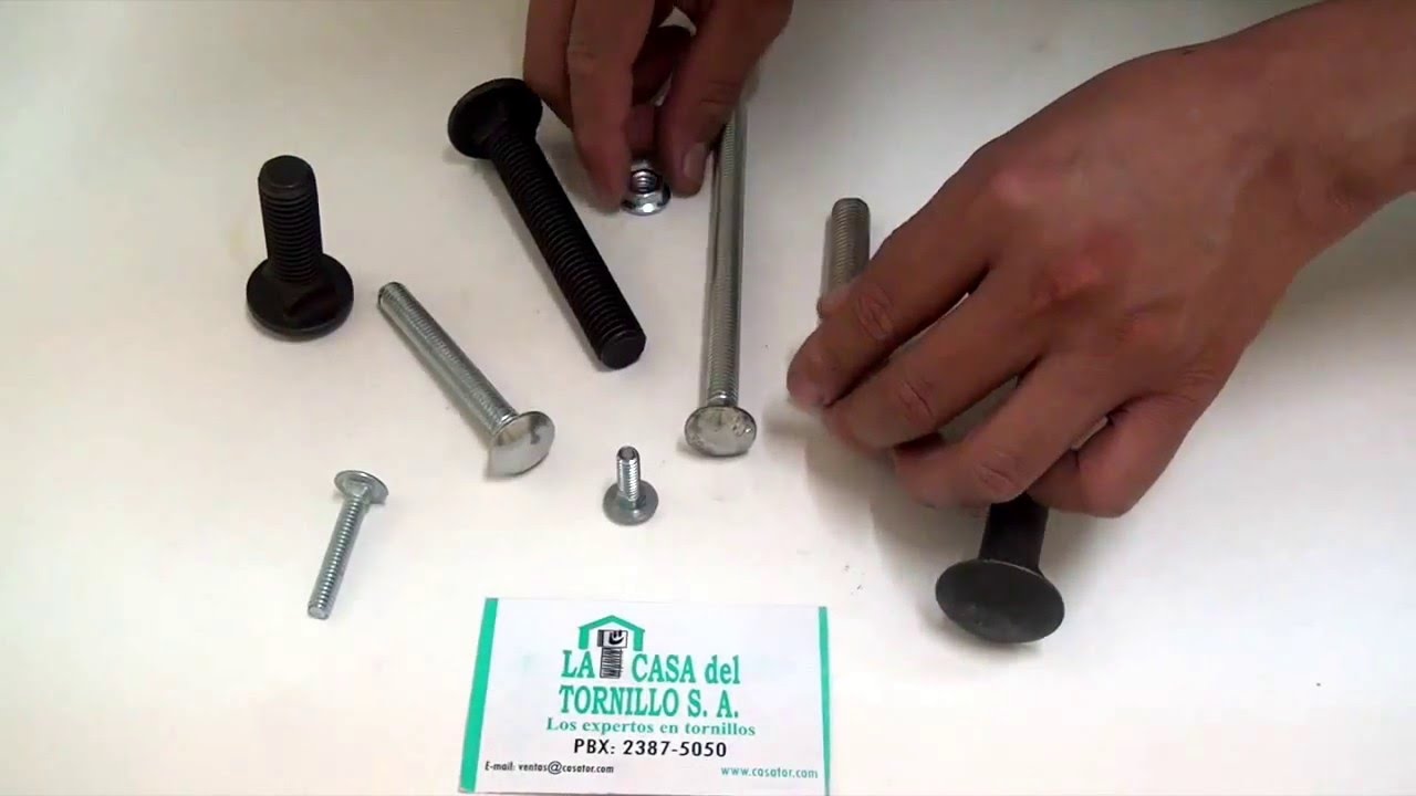 Tornillos Bumper o Carroceros La Casa del Tornillo S.A. YouTube