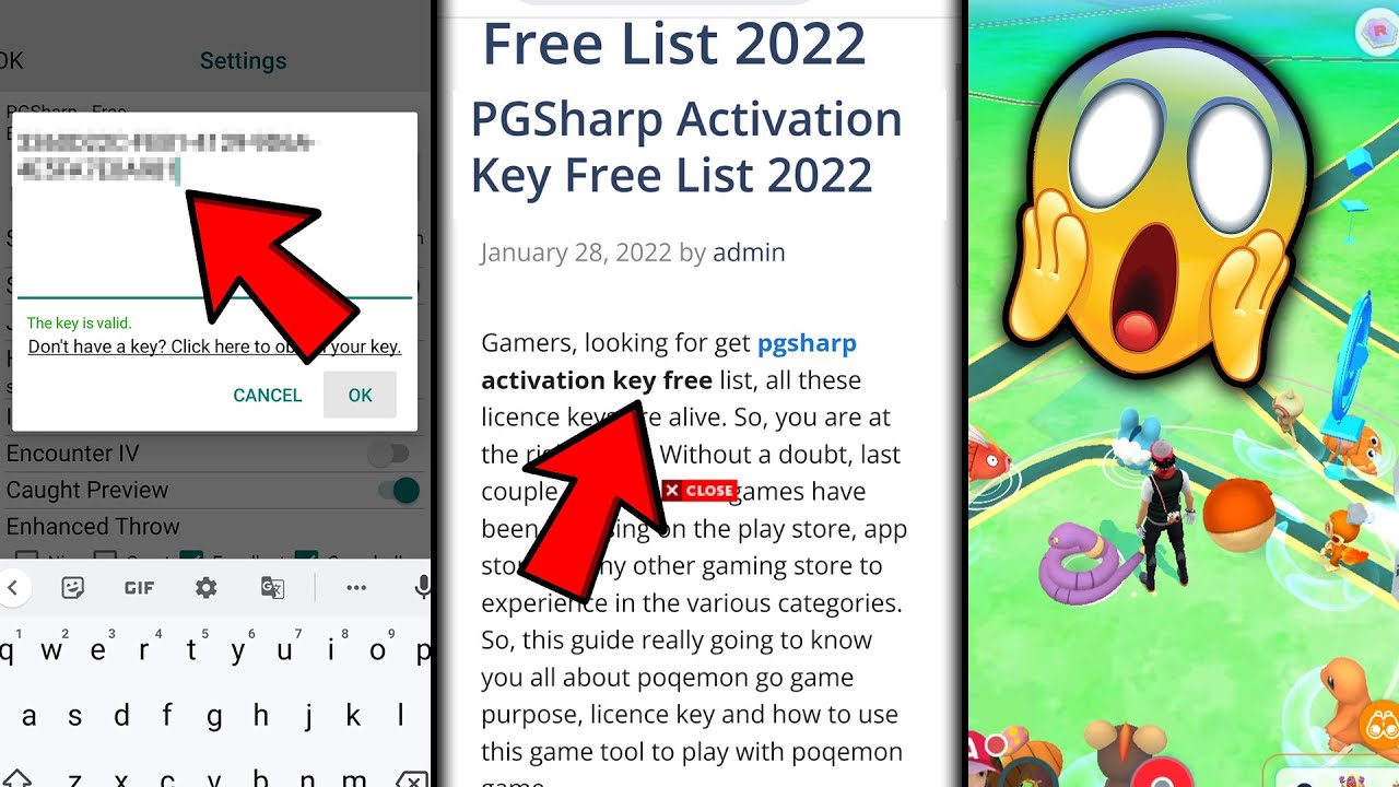 New Trick To Get Unlimited Pgsharp Key Free Pgsharp Activation Key 22 Pgsharp Pokemon Go Youtube