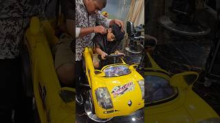 Arhan’s First Haircut Vlog ✂️😍 | Baby Salon Fun &amp; Cute Reactions 😄👶 #Shorts
