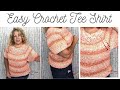 Create a Stunning Lace Cotton Tee: Free Crochet Pattern &amp; Charts