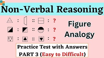 PART 3 || Figure Analogies Quiz Challenge | Test Your Visual Reasoning Skills With These Puzzles