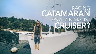 Racing Catamaran as a Minimalist Liveaboard? | Sailing Soulianis  Ep. 3