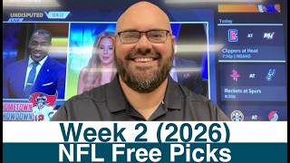 Information NFL Picks (Week 2) 2026 Pro Football Sports Betting Predictions & Free Plays - Vegas Lines & Odds Update