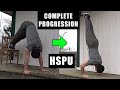 Handstand Push Up Tutorial (HSPU) - Complete Progression