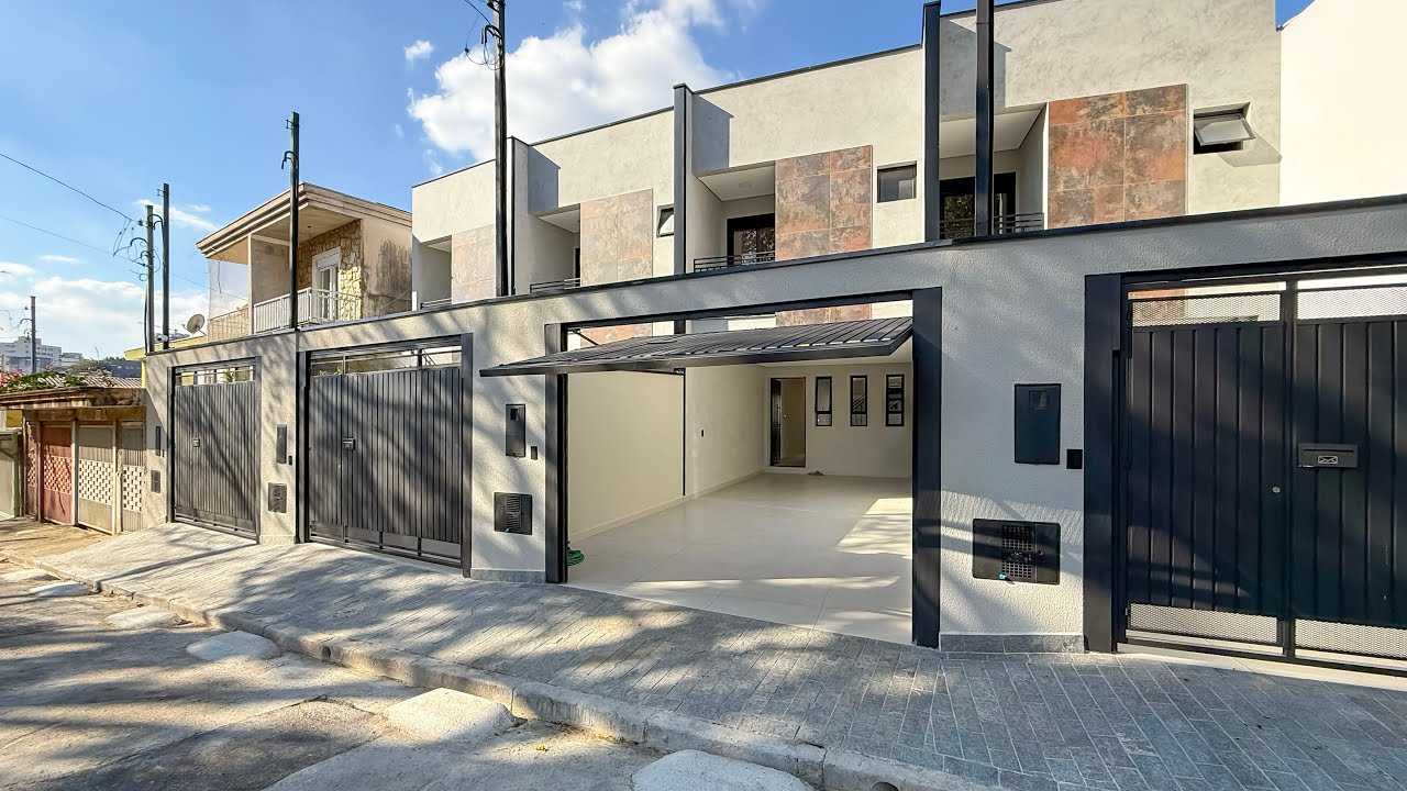 Sobrado Novo 115 m² no Bela Vista em Osasco  – 3 Quartos Sendo 1 Suíte Próximo ao Shopping União!