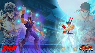 Ryu vs Kenshiro (Part 2) | All Transformation | Street Fighter X Fist of the North Star screenshot 2