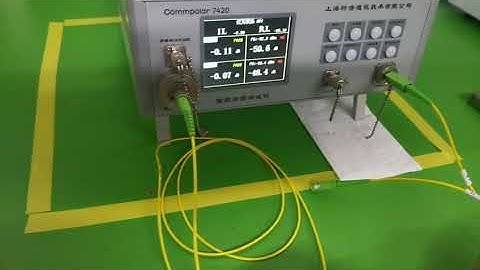 SC APC SM Connect Insertion Loss