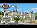 Paris | Luxembourg Garden Full Loop (No Cuts, Ambient Sounds) | Sunny 18°C | March 5, 2026