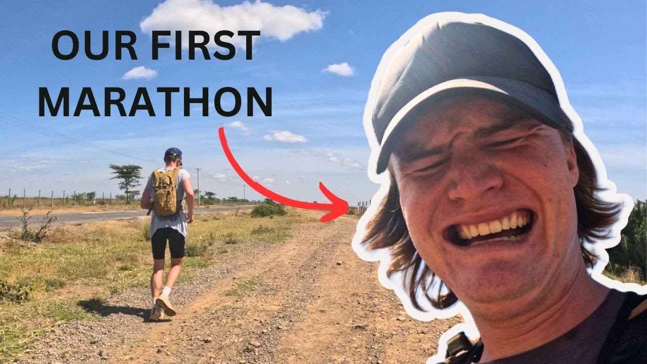 Running Our First Marathon at 2000m in Nyanyuki, Kenya - YouTube
