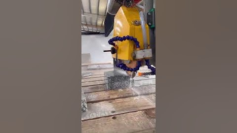Máy Cắt Đá CNC 5 Trục - 5 Axis Bridge Saw Machine - Update