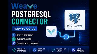 Weave PostgreSQL Integration | How to connect PostgreSQL to your Datawarehouse