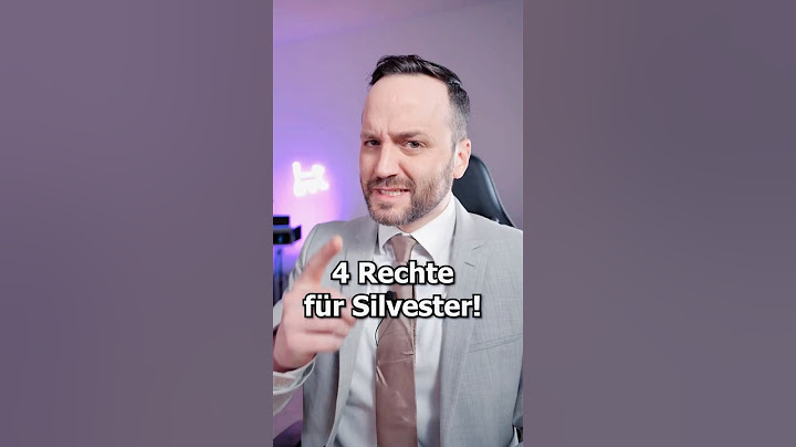 💡4 Rechte für Silvester💥