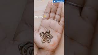 Simple mehndi design fronthandmehndi simple art mehndi youtube artist shortvideo bridal