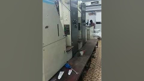 MITSUBISHI 3F - 2 COLOR + UV COATING SIZE 28X40 USED OFFSET PRINTING MACHINE SALE +918296480078