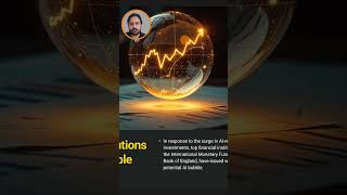 IMF WARNS: AI Bubble About to BURST! 📉⚠️  #AIBubble #IMF #BankofEngland #TechCrash #Shorts