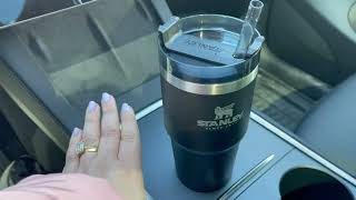 Stanley Adventure Reusable Vacuum Quencher Tumbler Review, Best size Stanley! Keep hot & cold!!