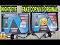 Night Eye Led Light FAKE VS ORIGINAL ? Watch Detailed Comparison To BUY | Bike Modification | PGX