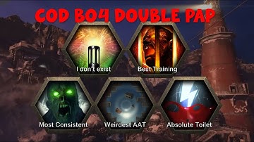 COD Bo4 Zombies Double PaP Types Analysis and Info