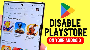 How to Disable Google Play Store on Android ✅