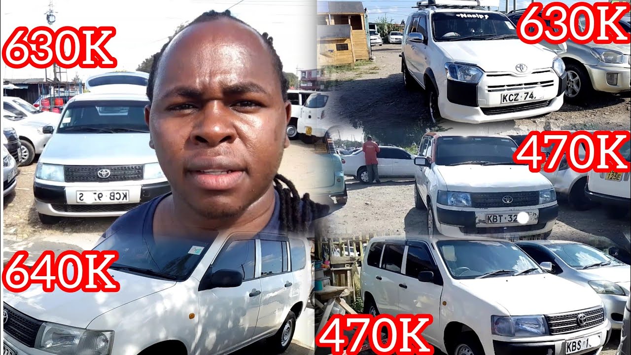 VERY WELL MAINTAINED AND AFFORDABLE TOYOTA PROBOX FROM YEAR 2005 -2015 AT NAIROBI CAR BAZAAR 🚗💰🤑