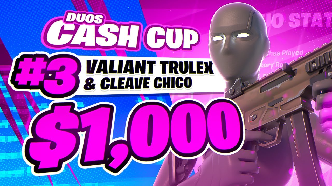 3rd Place DUO CASH CUP FINALS ($1000) 🏆 - YouTube