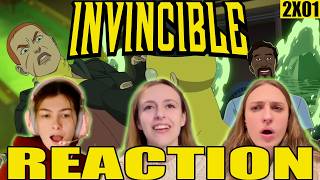 Invincible - 2x1 A Lesson for Your Next Life - Reaction | SEASON PREMIERE!!