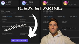 How to EASILY Mint and STAKE Icosa