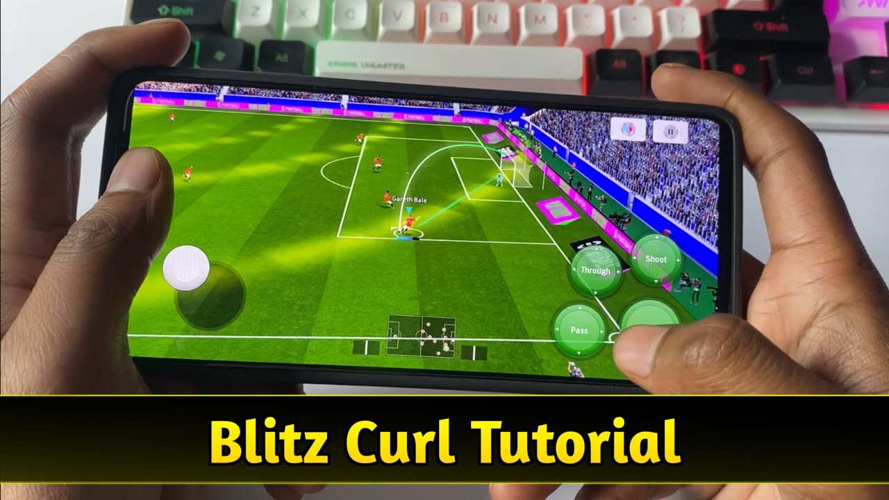 Как выполнить ИДЕАЛЬНЫЙ удар блиц-кёрлером в eFootball 2026 🔥 (Урок с использованием камеры)