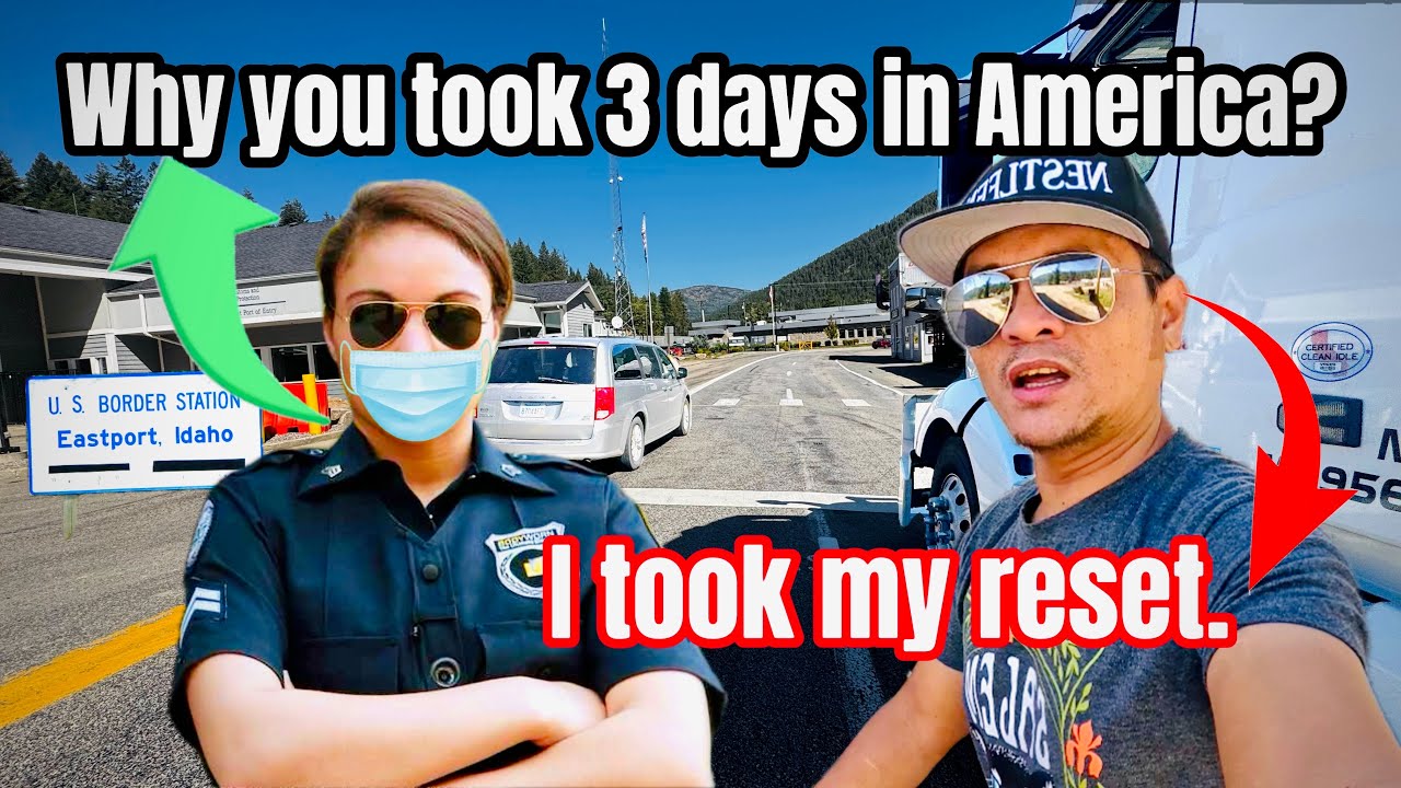 Kinda wierd question coming from a lady border officer #lakaytrucker