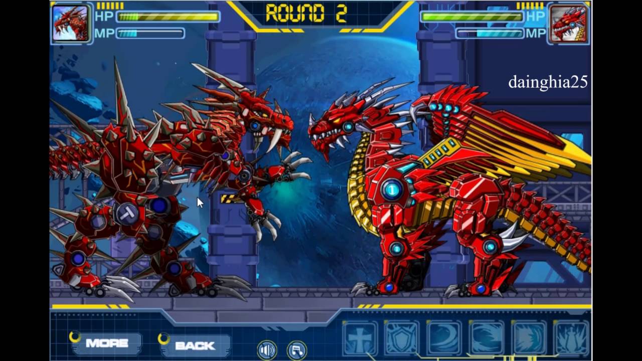 Trò Chơi Lắp Ghép Robot Rồng Lủa : Dino Robot Fire Dragon #11 - Youtube