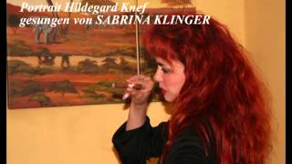 Video thumbnail of "Er hieß nicht von Örtzen Portrait Hildegrad Knef, gesungen von SABRINA KLINGER"