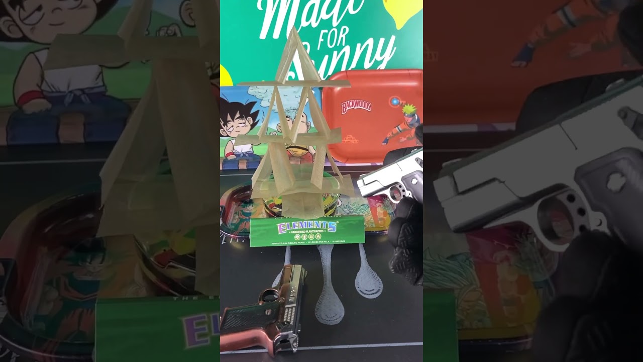 Triple Jet Gun Lighter VS. Elements Green Papers 