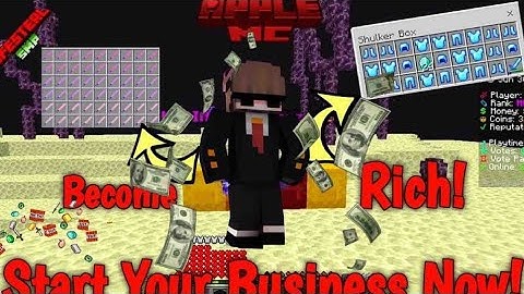 How To Become Richest Player In AppleMC!!