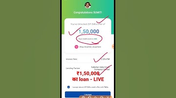 Mobikwik Zip EMI LOAN | Rs 1,50,000 loan - Live Prood | Without Income Proof |  #shorts #shortsvideo