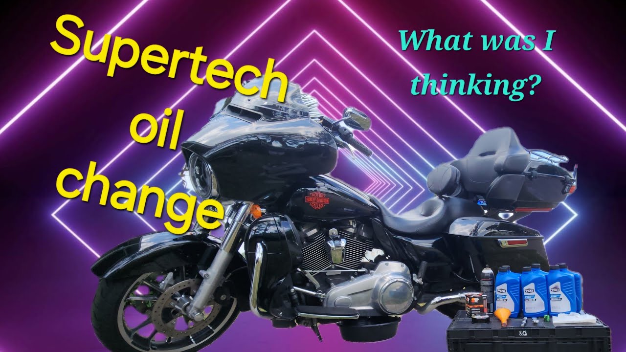 Harley M8 oil change YouTube