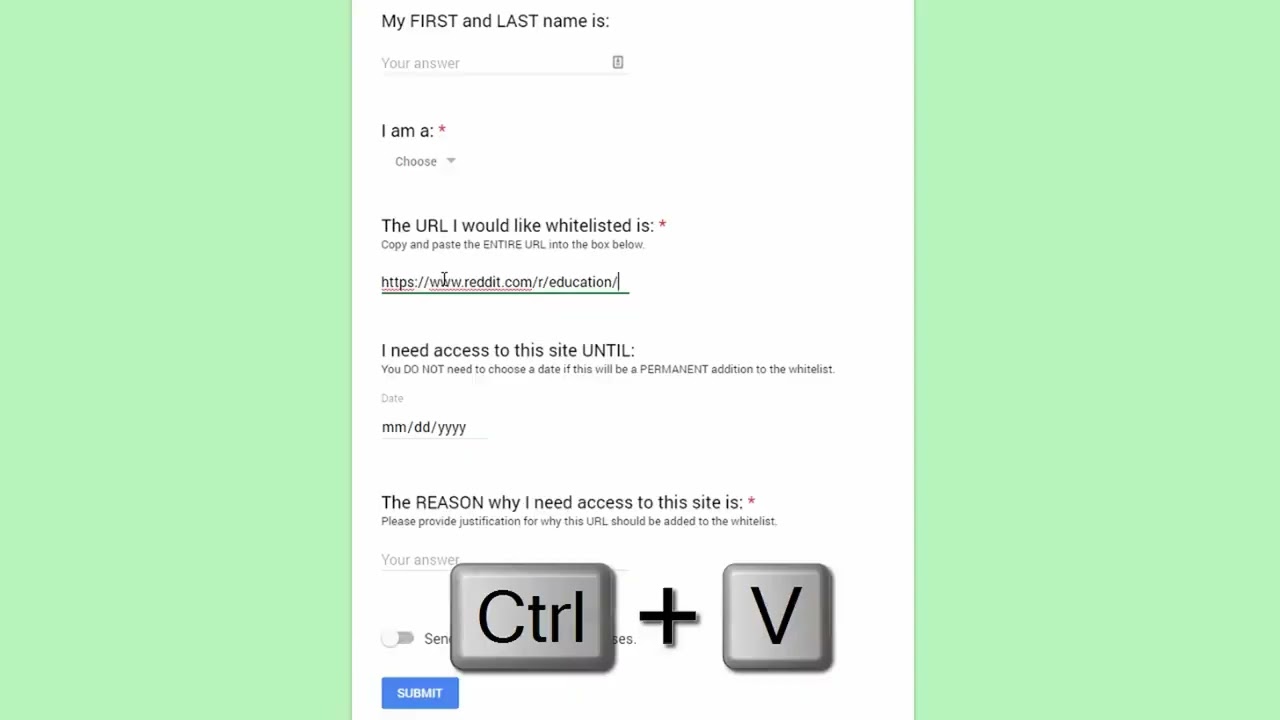 How to copy a URL