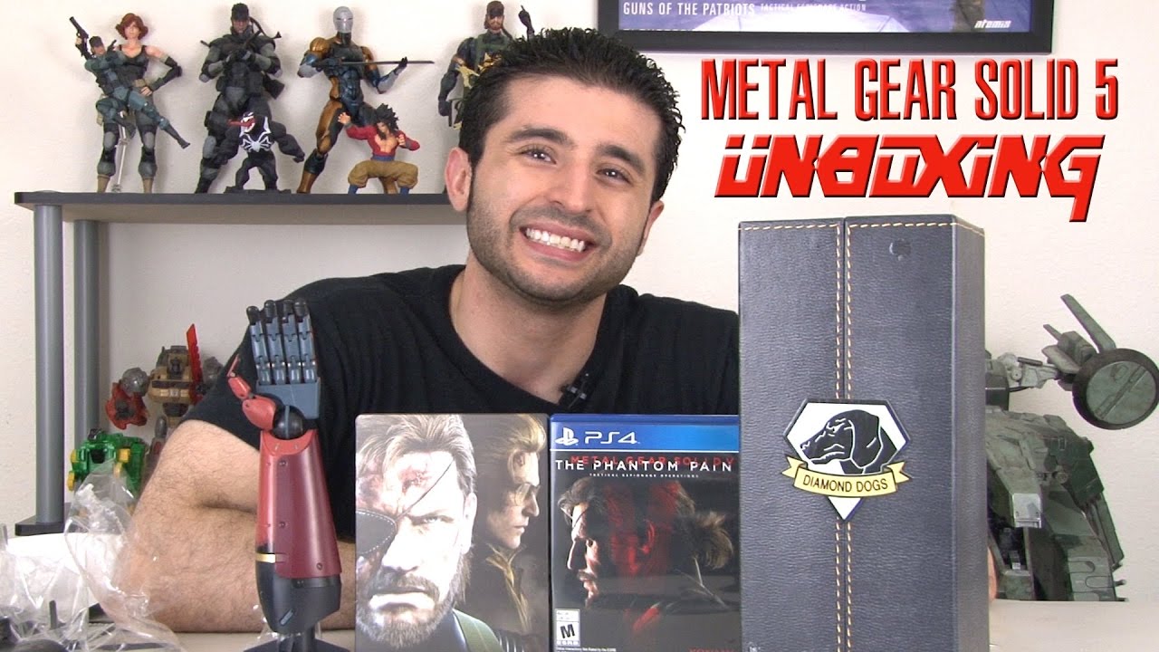 big boss boutique Metal Gear Solid 5: The Phantom Pain Collector's Edition Unboxing - PS4