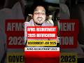 AFMS RECRUITMENT 2025 #govtjobs #job #permanentjob #centralgovernment #centralgovtjobs #afmsjob2025