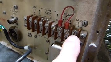 Collins R-390 T/R (Transmit-Receive) Circuit Repair & Tuning For Use With Transmitter/Receiver
