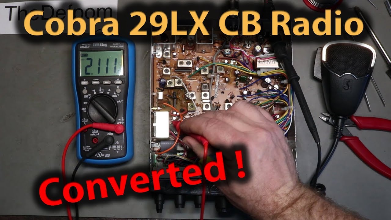 NEW Cobra 25 CB Radio S Rf power replacement meter