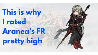Why I rate Aranea FR pretty high DFFOO