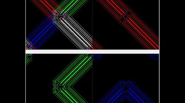 Jigme Colour Sum of Neighbours cellular automaton with colour channels