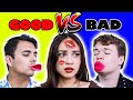 Good boyfriend vs bad boyfriend crazy  funny good or bad situations by crafty hacks plus