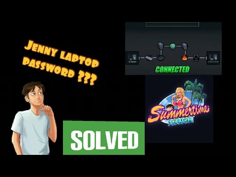 Summertime saga jenny computer connect| laptop password