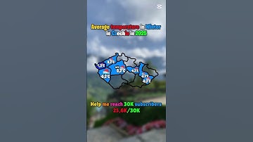 Average temperature in Summer+Winter  in 2025 #geoportal #mapping #mapguide #europe #geography