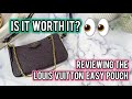 MY BAG REVIEW OF THE LOUIS VUITTON EASY POUCH (what fits, modshots, and more!)🤎